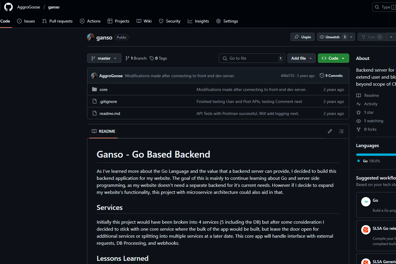 screenshot of the sarcastonaut blog
